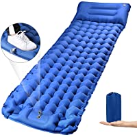 CHYBFU Esterilla Camping- Colchones Camping Autohinchable- Ultraligera- Colchón de Aire Hinchable para Camping- Portátil…